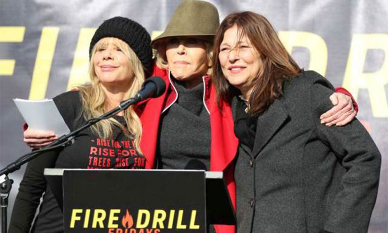 Arrestan a Jane Fonda, Rosanna Arquette y Catherine Keener