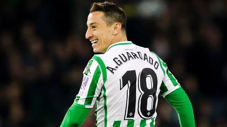 Andrés Guardado, pieza clave para arreglar problemas en Betis