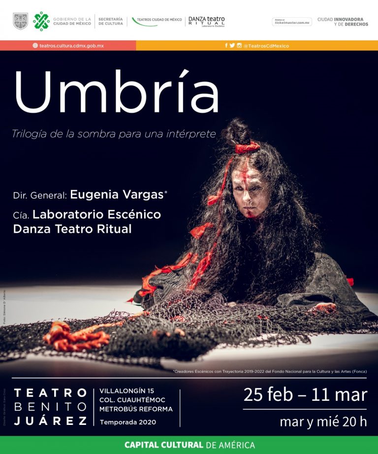 Umbría -trilogía de la sombra para una intérprete-, danza inspirada en la vida