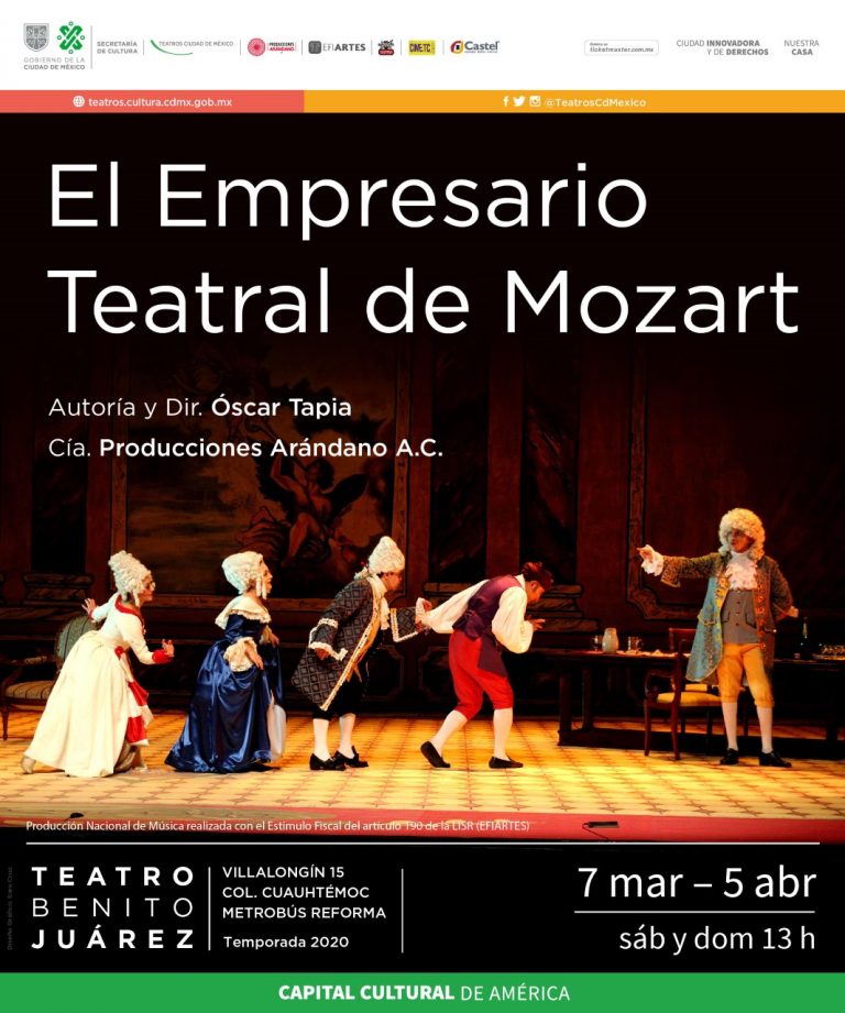 El empresario teatral de Mozart, una divertida parodia sobre el mundo profesional