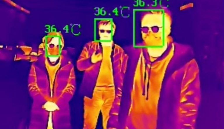 Tecnología de detección térmica en cámaras ayuda a evitar contagios de la Covid-19