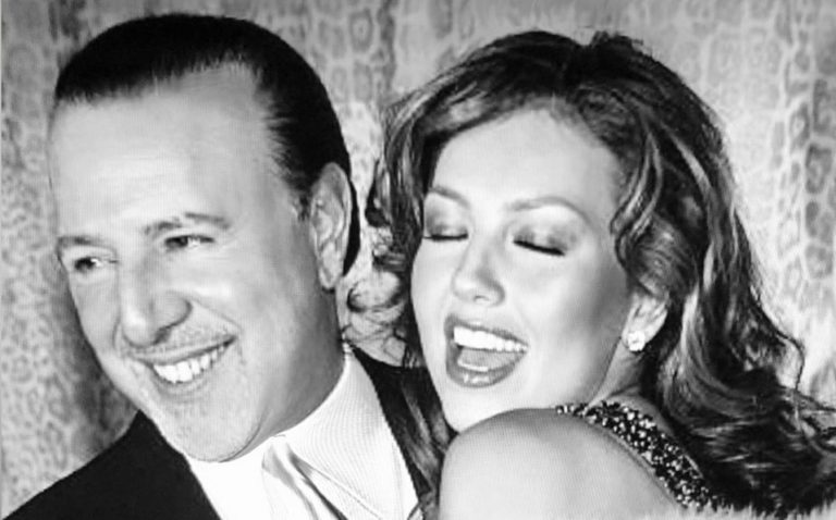 Thalía celebra su 20 aniversario de bodas con Tommy Mottola