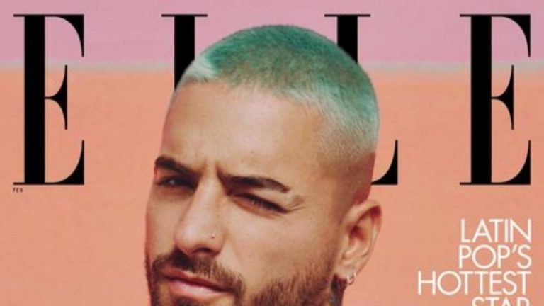 Maluma, el primer hombre en reinar en la portada de la revista “ELLE” en EEUU