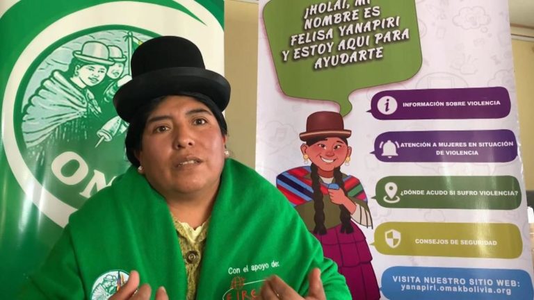 Felisa, la asistente virtual aimara que lucha contra la violencia en Bolivia