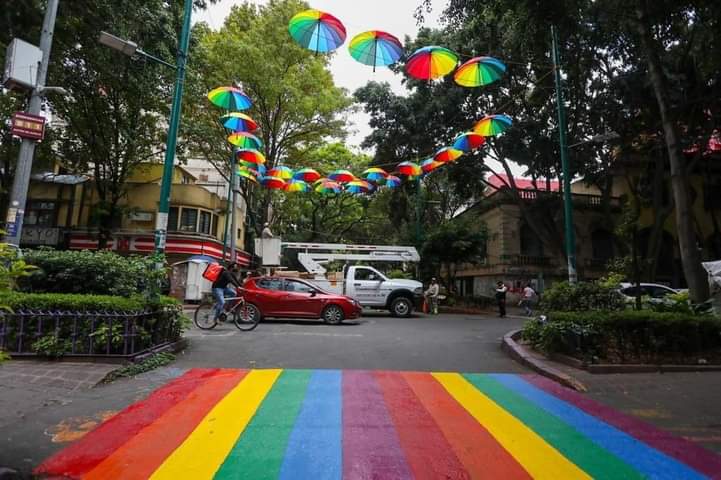 ALCALDÍA CUAUHTÉMOC Y SU ZONA ROSA, LISTAS PARA MARCHA DEL ORGULLO LGBTTTI