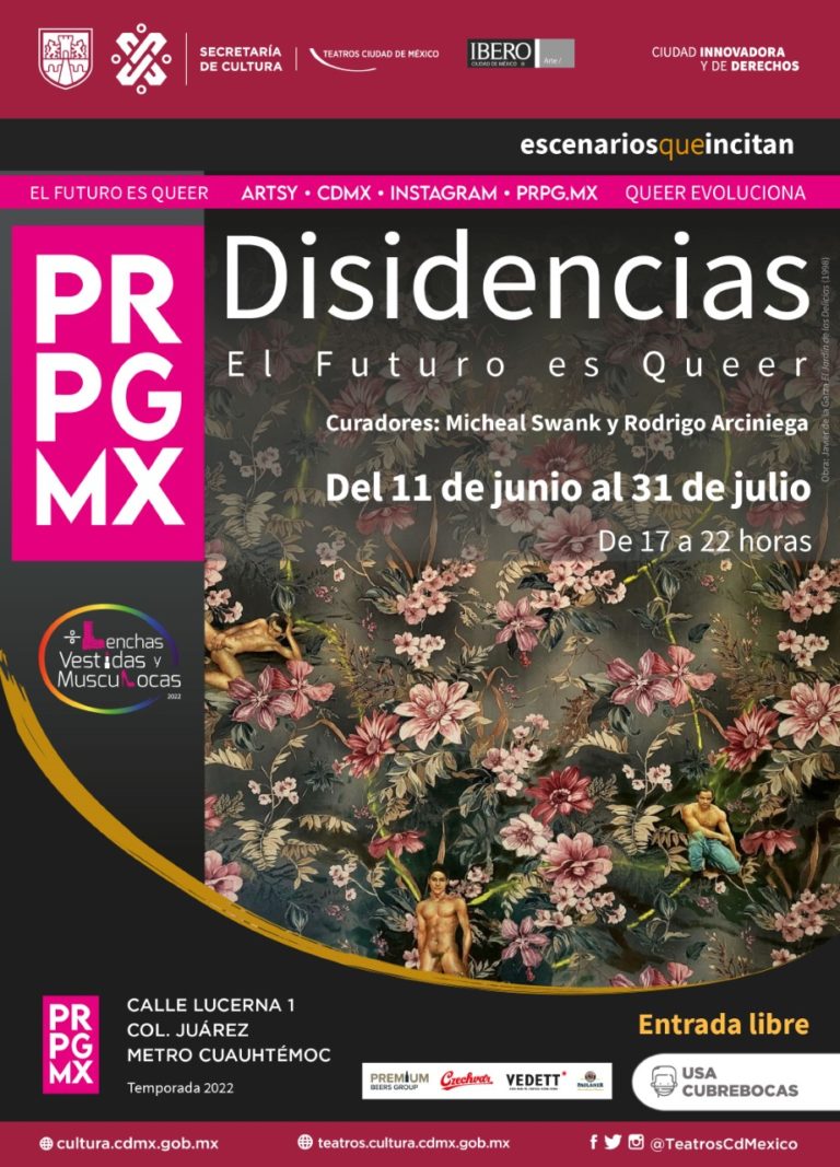 ALBERGARÁ LA GALERÍA PRPG.mx LA EXPOSICIÓN EL FUTURO ES QUEER / DISIDENCIAS