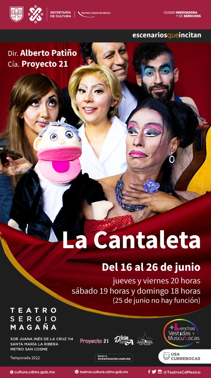 LA CANTALETA SE APODERA DEL TEATRO SERGIO MAGAÑA CON UN ÚNICO Y DIVERTIDO COLLAGE MUSICAL CABARETERO