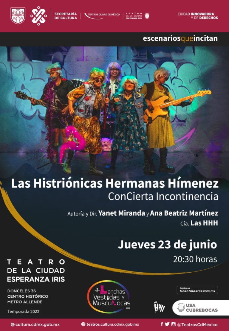 LLEGAN LAS HISTRIÓNICAS HERMANAS HÍMENEZ CON SU CONCIERTA INCONTINENCIA