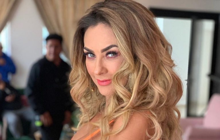 Aracely Arámbula reaparece para hablar sobre la muerte de su padre