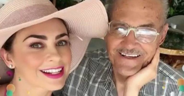 Aracely Arámbula habla del apoyo que recibe de sus hijos tras la muerte de su padre