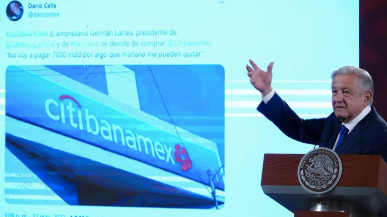 AMLO habla sobre la cancelación de negociaciones entre Banamex y Grupo México